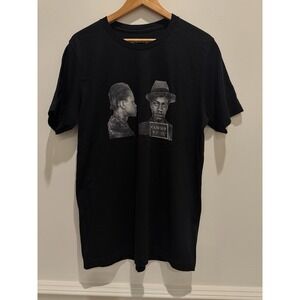 Maintain Malcolm X Mug Shot Mugshot T-shirt Size Large 100% Cotton